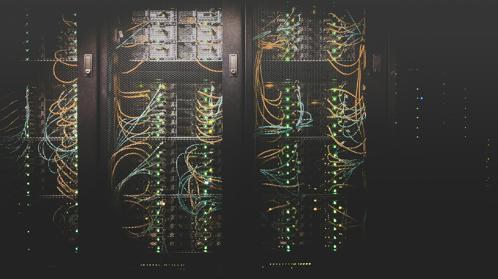 Server room corridor